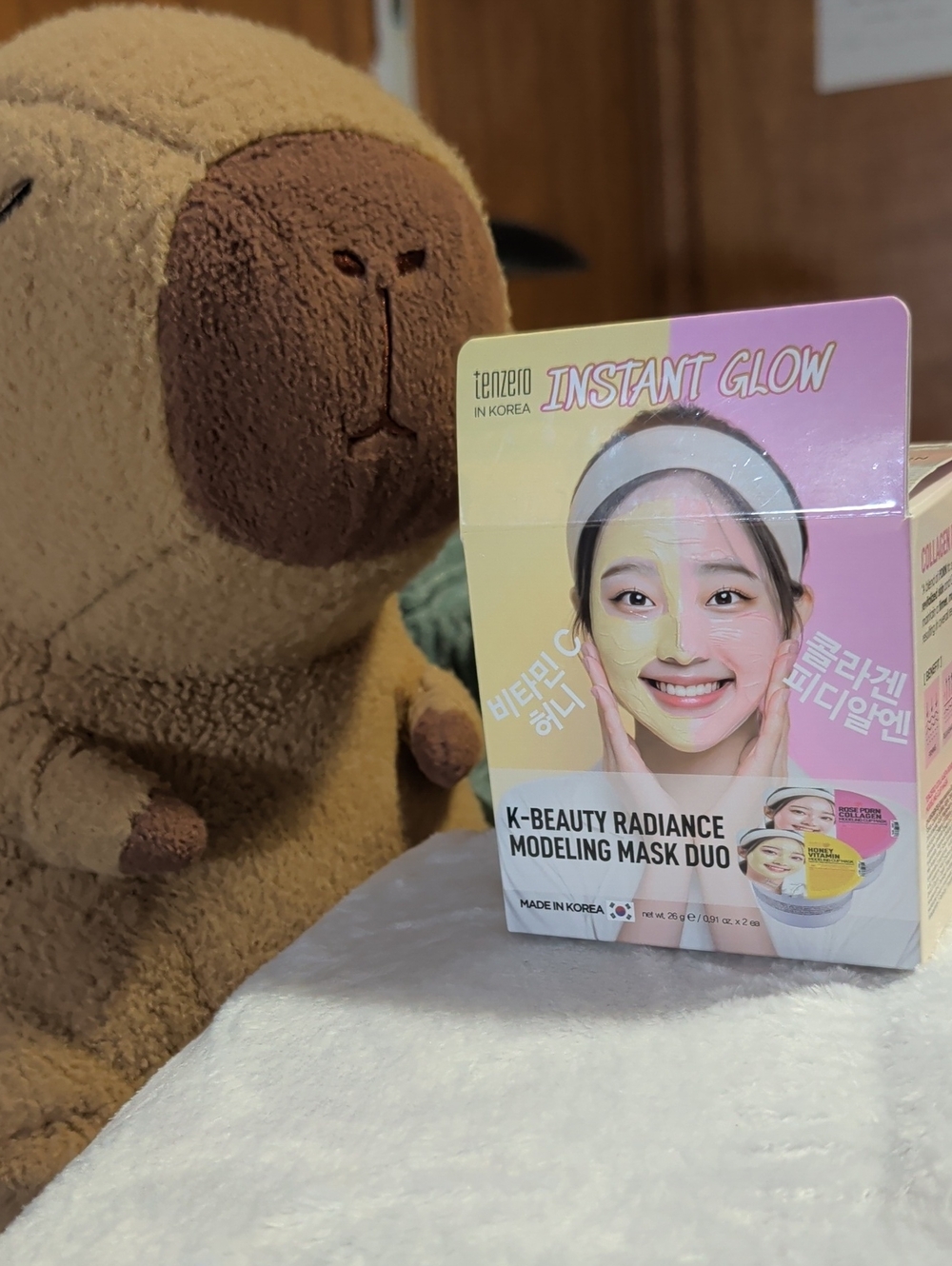 Tenzero Instant Glow K-Beauty Radiance Modeling Mask